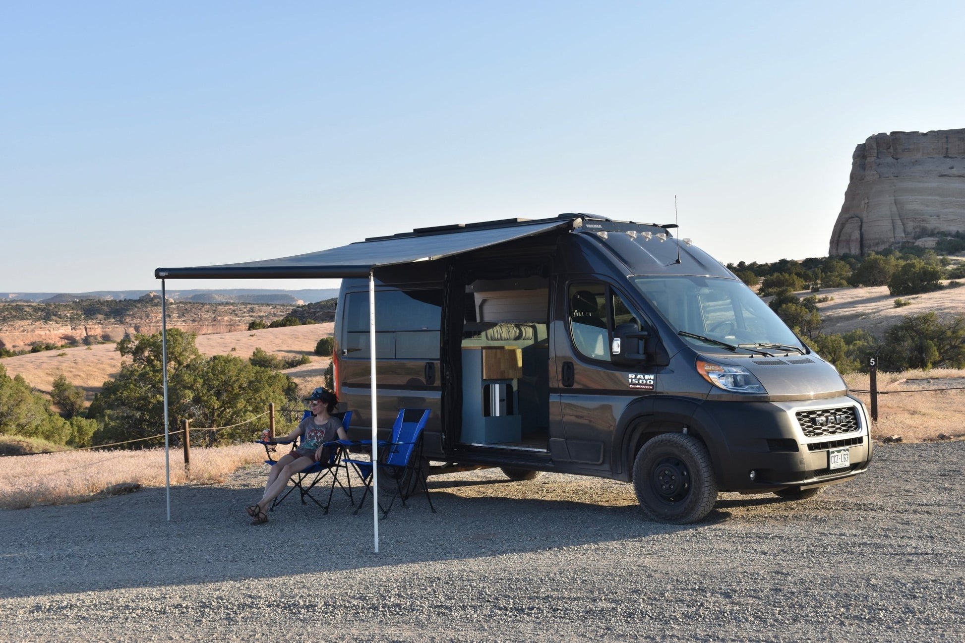 Fiamma F80s Awning for RAM ProMaster - Out There Vans