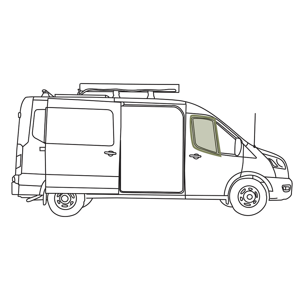 VanEssential Ford Transit Bug Screens - Front Doors (Pair) - Out There Vans