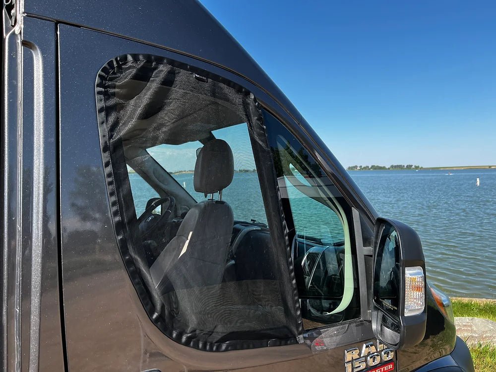 VanEssential RAM ProMaster Bug Screens - Front Doors (Pair) - Out There Vans