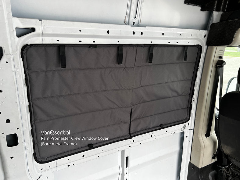 VanEssential Ram ProMaster Crew Window Cover - Out There Vans, LLC