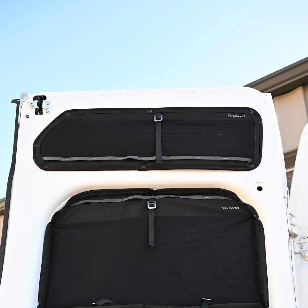 VanEssential RAM ProMaster Upper Rear Door Storage Panels (Pair) - Out There Vans