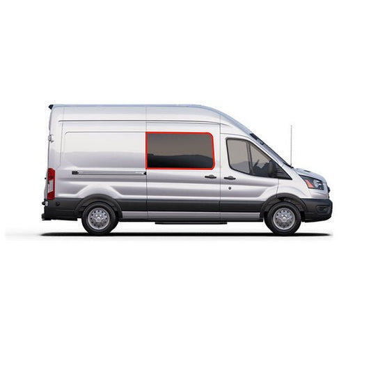 VanEssential Ford Transit Sliding Door Window Cover - Out There Vans
