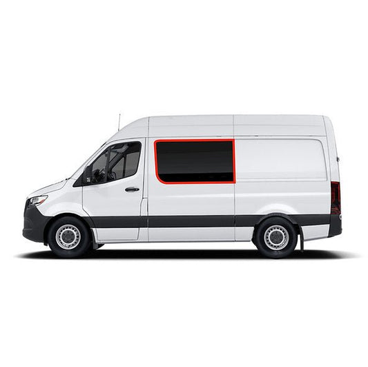 VanEssential Mercedes Sprinter Crew Window Cover - Out There Vans