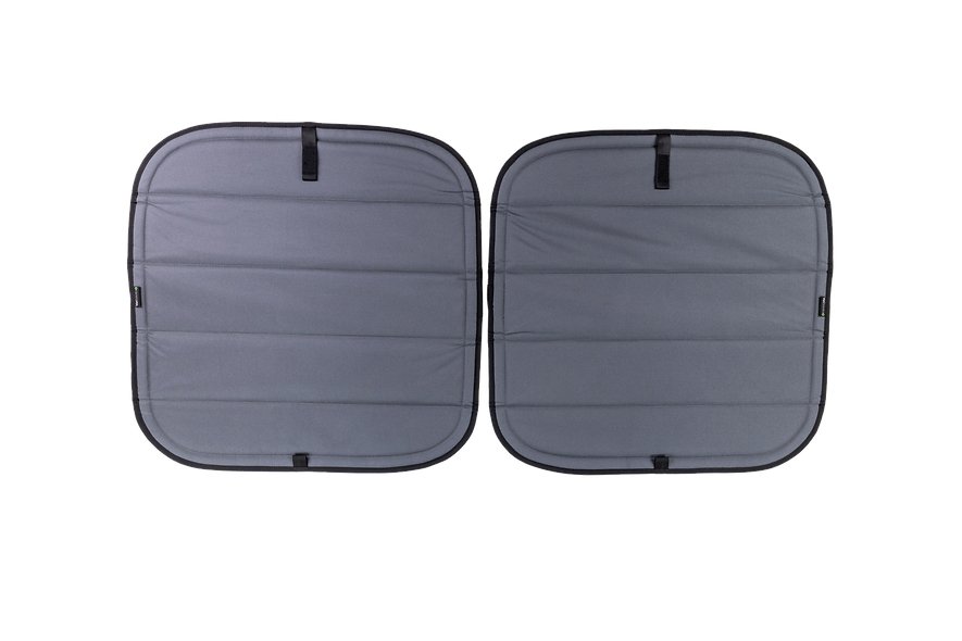 VanEssential Ram ProMaster Rear Door Window Covers (Pair) - Out There Vans
